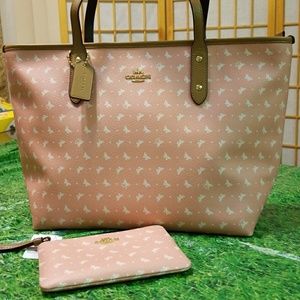 Coach Tote bag, NWT & Wristlet, NWT